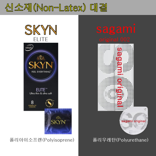 MAGICnLOVE, New material condom confrontation-SKYN elite vs. Sagami 002 (Only Members)